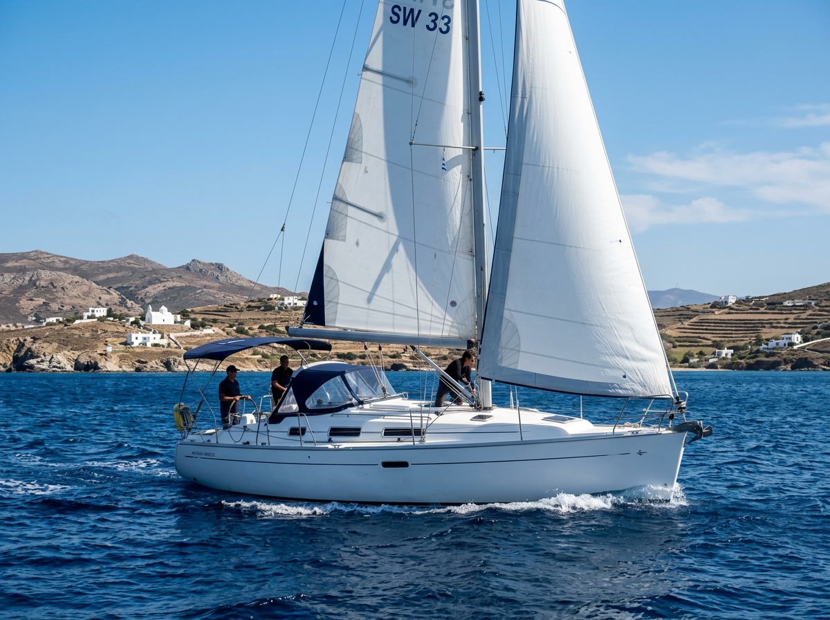 Day-Charter Sailing Boat (10 m)
